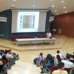 Υποδοχή πρωτοετών φοιτητών, 02/10/2019